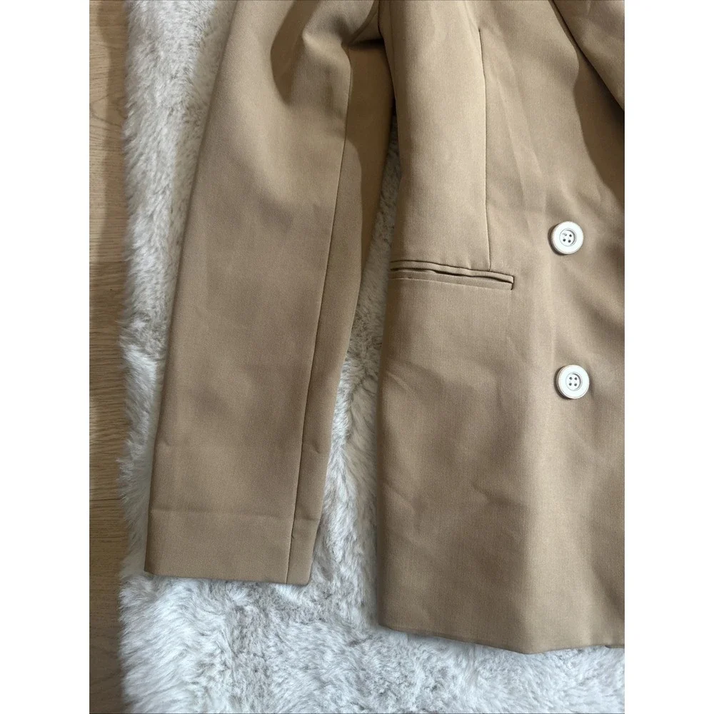 Bershka blazer brown